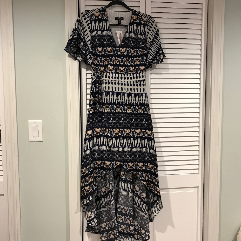  SALE Jessica Simpson High-Low Maxi Dress - Picture 2 of 4